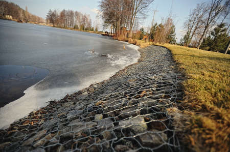 NOVI PETRIVTSI, UKRAINE - FEBRUARY 2014:  residence of ex-president of Ukraine Viktor Yanukovichのeditorial素材
