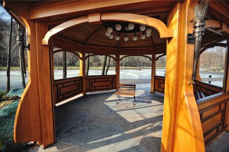 NOVI PETRIVTSI, UKRAINE - FEBRUARY 2014:  residence of ex-president of Ukraine Viktor Yanukovichのeditorial素材