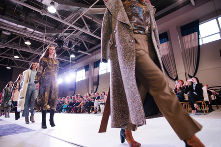 KYIV -JUNE 01: Podolyany Fashion Week, Ukraineのeditorial素材