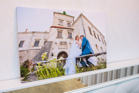 picture of wedding coupleの写真素材