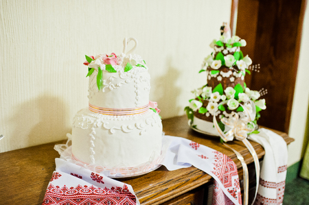 wedding cakeの写真素材
