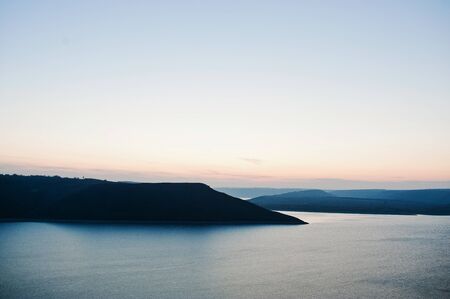 sunset on water