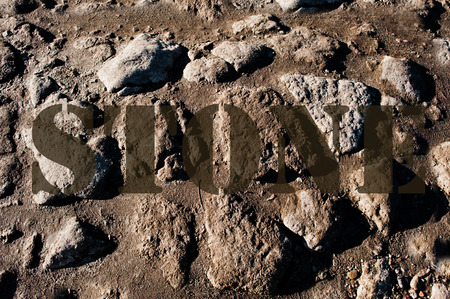 Stone textures with inscription backgroundの写真素材