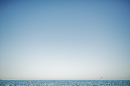 Fabulous photo of calm blue turquoise sea.の写真素材