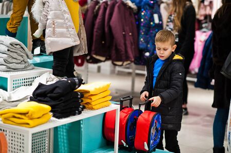 Kyiv, Ukraine - November 23, 2018: Shoppers visit the mall on the Black Friday, November.のeditorial素材