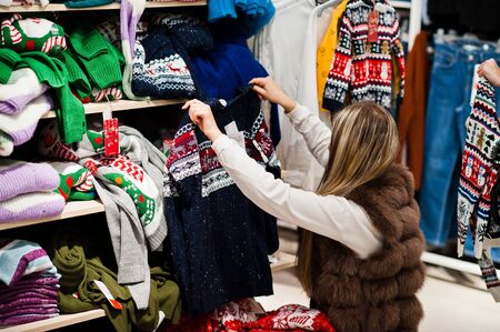 Kyiv, Ukraine - November 23, 2018: Shoppers visit the mall on the Black Friday, November.のeditorial素材