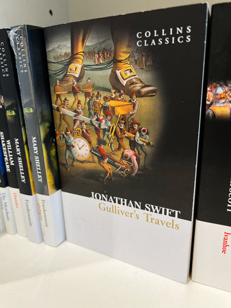 London, UK - December 12, 2025: Classic edition cover of Gulliver's Travels by Jonathan Swift,...