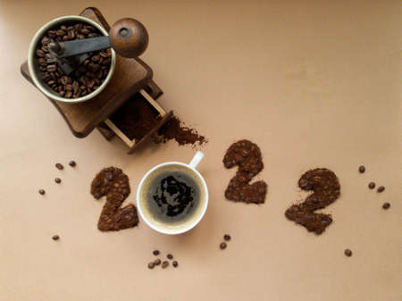 New Years Morning 2022 with a cup of coffee
