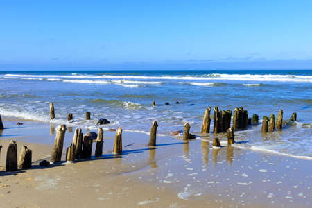 Buhne on Syltの写真素材