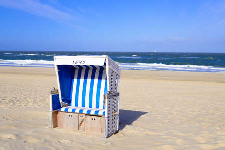 Beach chairの写真素材
