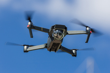 drone in air