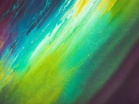 abstract color background with grunge brush strokes and paint splashesの素材