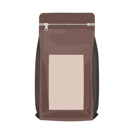 Vector illustration of bag and package sign.のイラスト素材