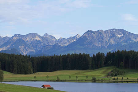 Bavarian Alp-lakeの写真素材