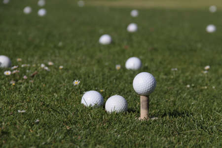 Golfballsの写真素材