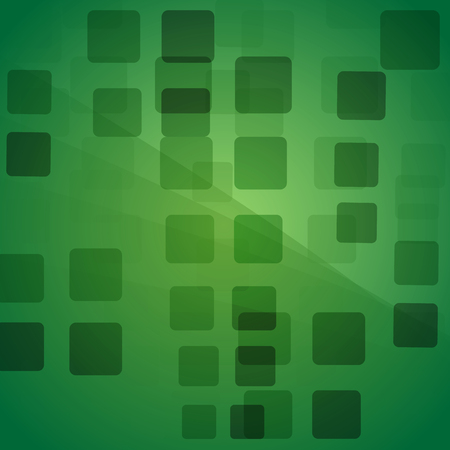 abstract background with green transparent rhombus light vectorのイラスト素材