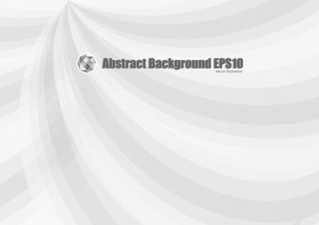 Abstract gray curve modern background. vector illustrationのイラスト素材