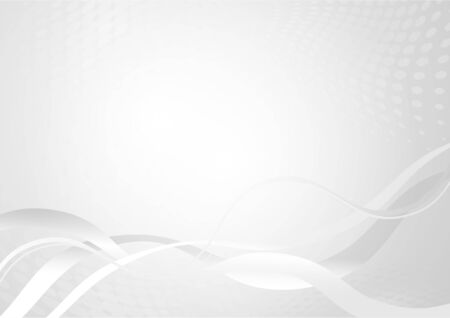 Abstract gray curve on white background with lightのイラスト素材