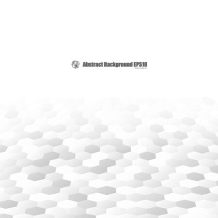 Abstract gray geometric with perspective concept.のイラスト素材