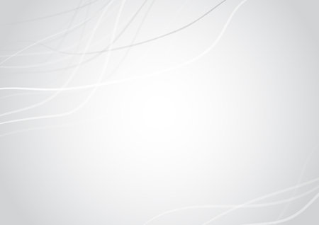 Abstract gray background with dynamic wave line and soft light. Vector illustrationのイラスト素材