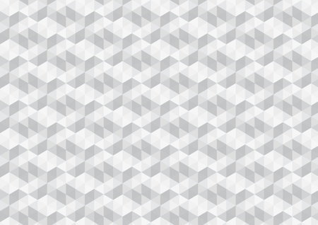 Abstract gray geometric shape design elements on white background, minimal style. Vector illustrationのイラスト素材