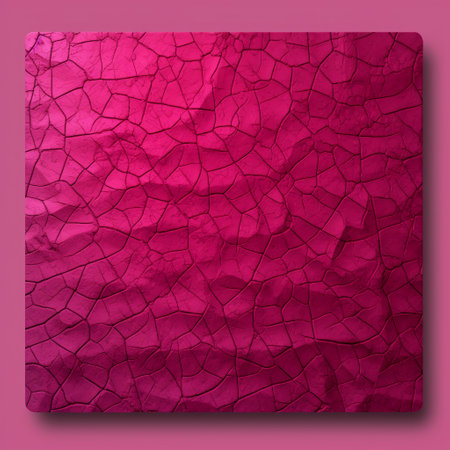Cracked pink paper background. Cracked pink paper texture. 3d renderingの素材