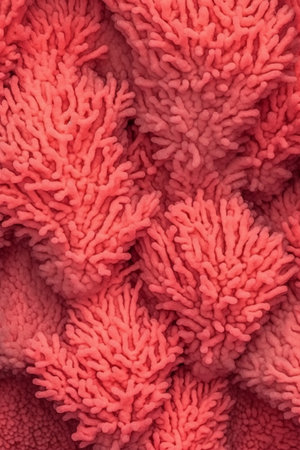 close up of pink woolen carpet texture - abstract graphic design backgroundの素材