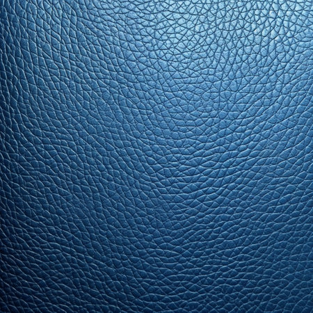 Blue leather texture background. Abstract leather texture for design and decoration.の素材