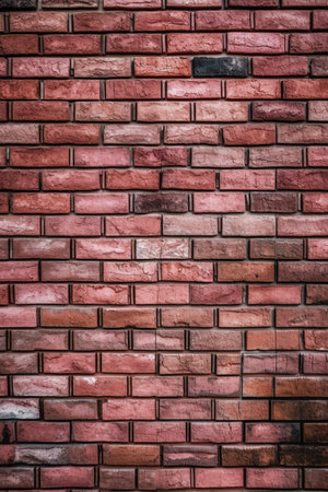Red brick wall texture background. Brickwall texture background. Red brick wall backgroundの素材