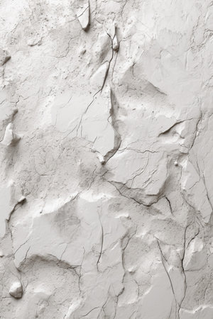 Cracked white cement wall texture. Background and texture for design.の素材