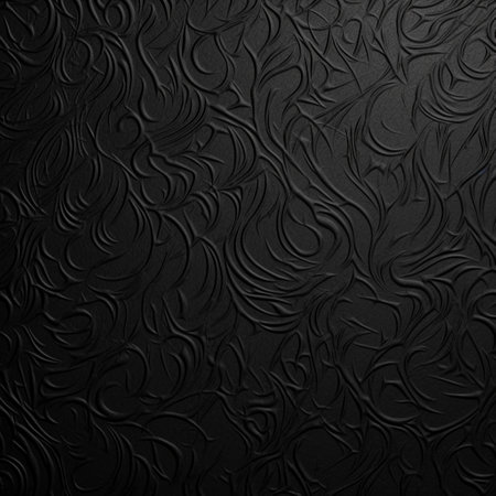 Black grunge wall texture. Abstract background for design with copy space.の素材