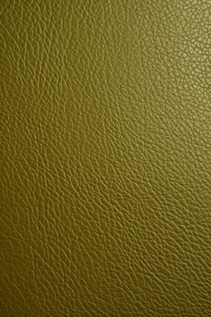 Green leather texture background. Close up of brown leather texture background.の素材