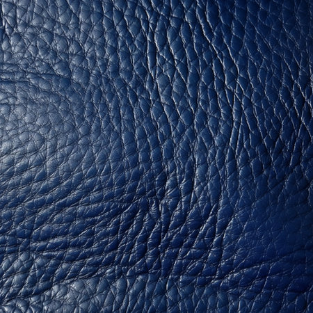 Blue leather texture close up. Abstract background and texture for design.の素材