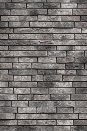 Background of brick wall texture pattern for interior exterior decoration and industrial construction concept design.の素材