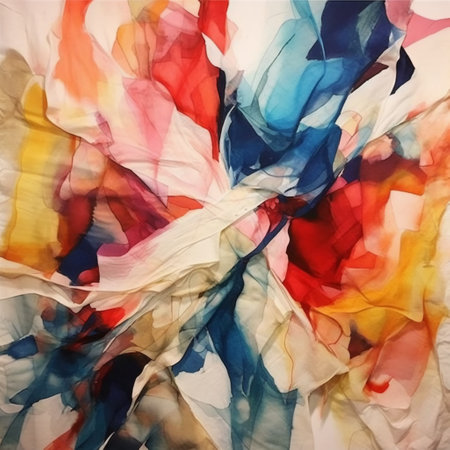 Abstract watercolor background with colorful splashes and strokes. Texture paperの素材