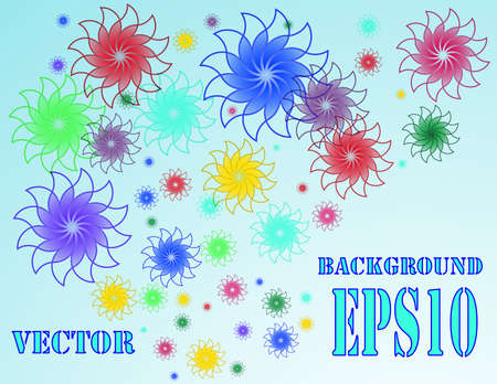 Abstract colorful background  のイラスト素材