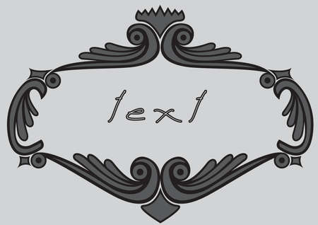 decorative frame for various applicationのイラスト素材