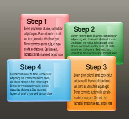 Modern color templates to your presentationのイラスト素材