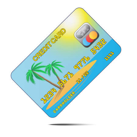 Credit card  Vector のイラスト素材