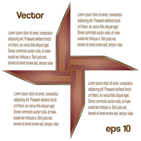 Abstract arrows for infographics. Vectorのイラスト素材
