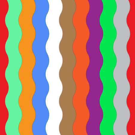 Vector illustration for your design  bright original  wallpaper with different coloursのイラスト素材