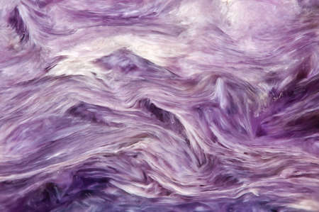 Charoite (Ca, K, Na) 3 Si4O10 (OH, F) H2O. Lilac rare crystal. Macro. Beautiful fantastic background for successful business projects and other Your variant.の写真素材