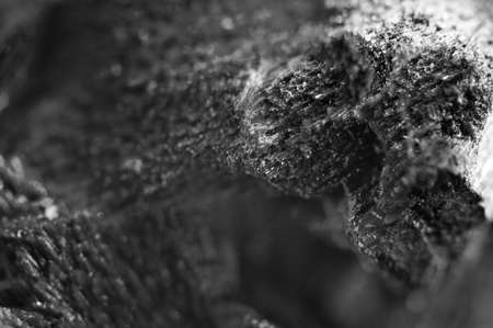 Abstract Black-and-white background. Texture natural Minerals. Crystal. Macroの写真素材