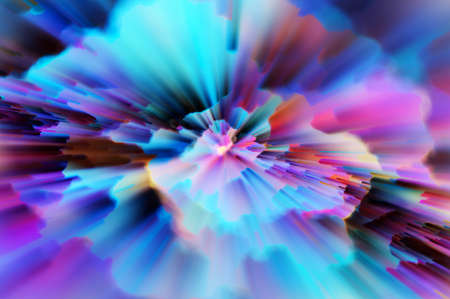 Abstract colorful bright blurred background. Neon abstract background. 