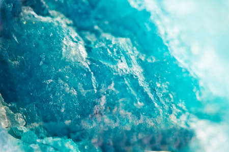 Turquoise background from  natural crystal. Amazonite. Macroの写真素材