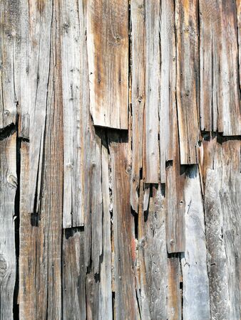 creative idea for background. old wooden fence boardsの写真素材