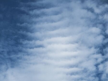 Creative idea for background. sky and white clouds