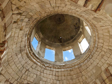 the ruins of the old Jewish synagogue churchのeditorial素材