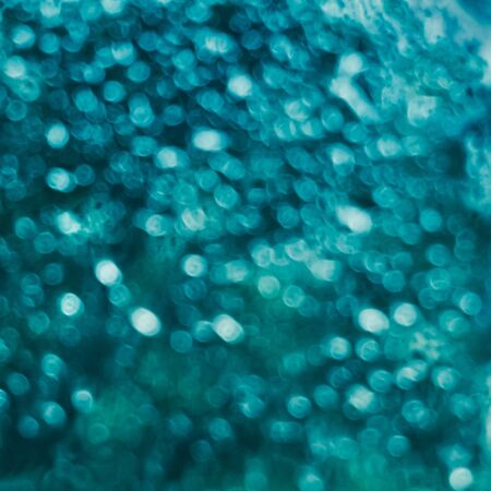 creative idea for background. bokeh from raindrops on glass