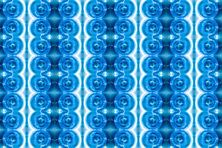 Creative idea for background. abstract blue round background